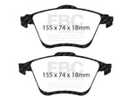 Set of 4 Front Brake Pads for Mazda 6 Mazdaspeed (2006–2007) WG926TT