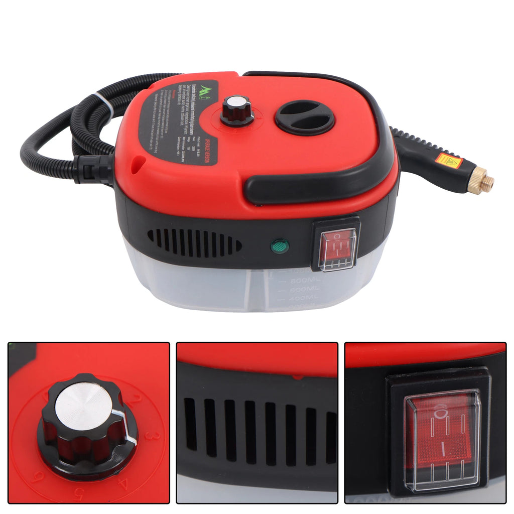 Adjustable 2500W Steam Cleaner for Concrete Stains & Graffiti Cleaning