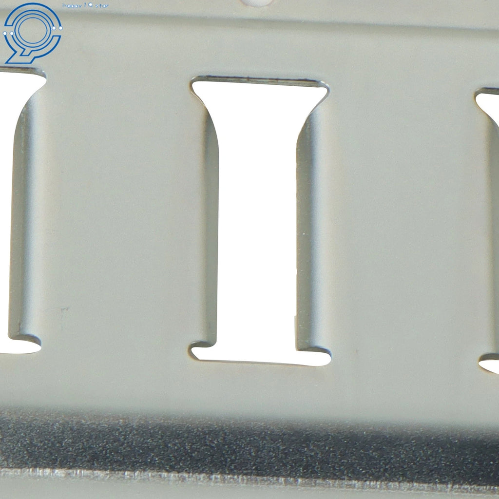 Set of 8 E Track Tie Down Rails for Truck (Zinc-Plated Galvanized Steel)
