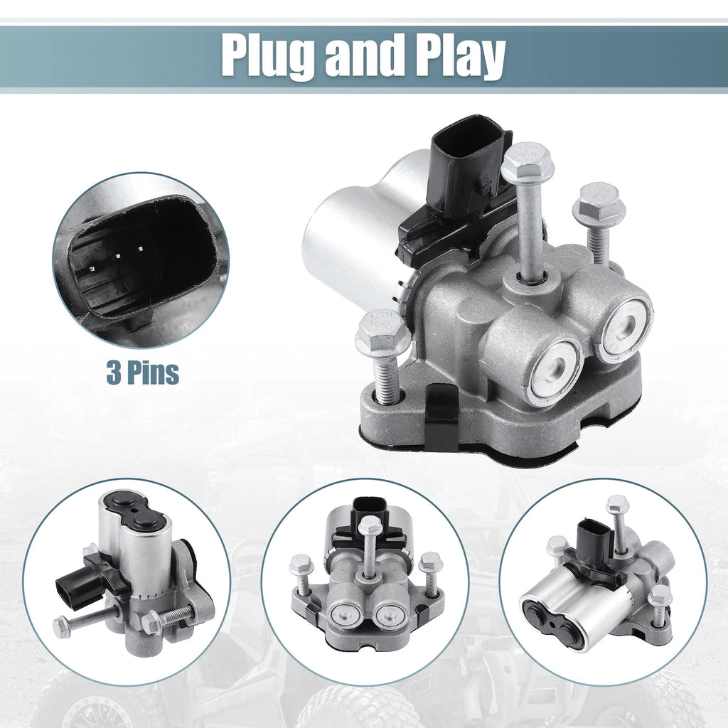 Set of 2 Engine Oil Control Valve Timing VVT Solenoids for Chevrolet  918-806, 12633613