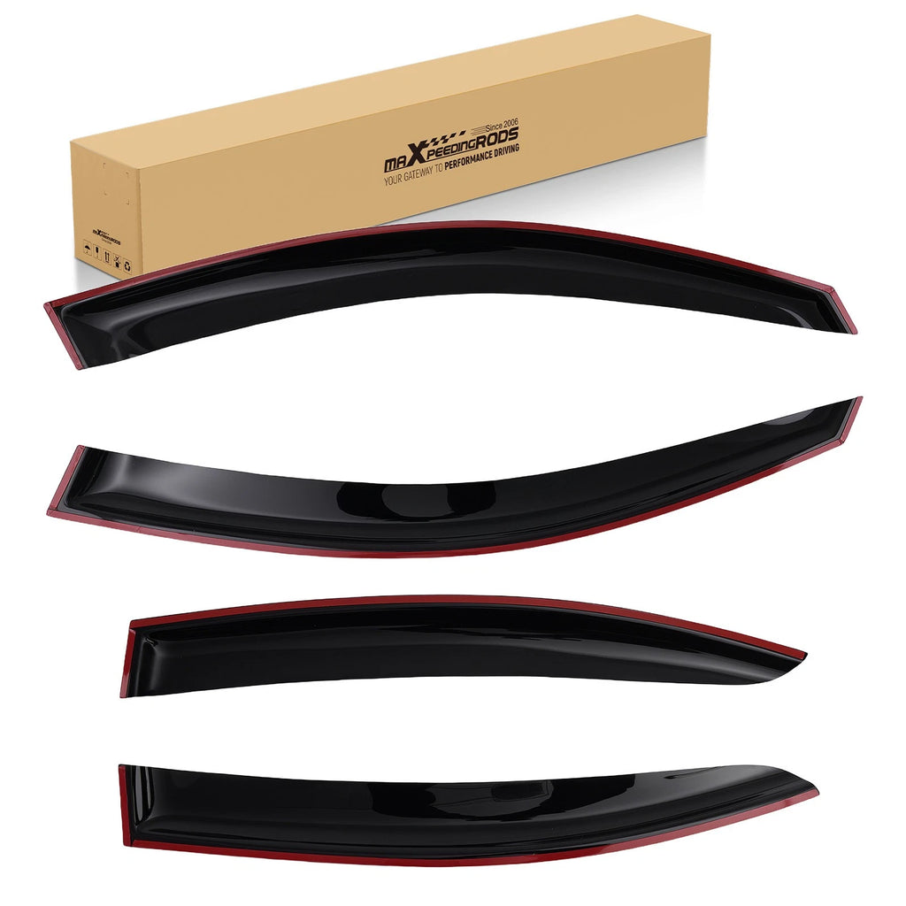 Window Rain Guards Visor for Lexus IS250 IS350 (2006–2012) Self-Adhesive