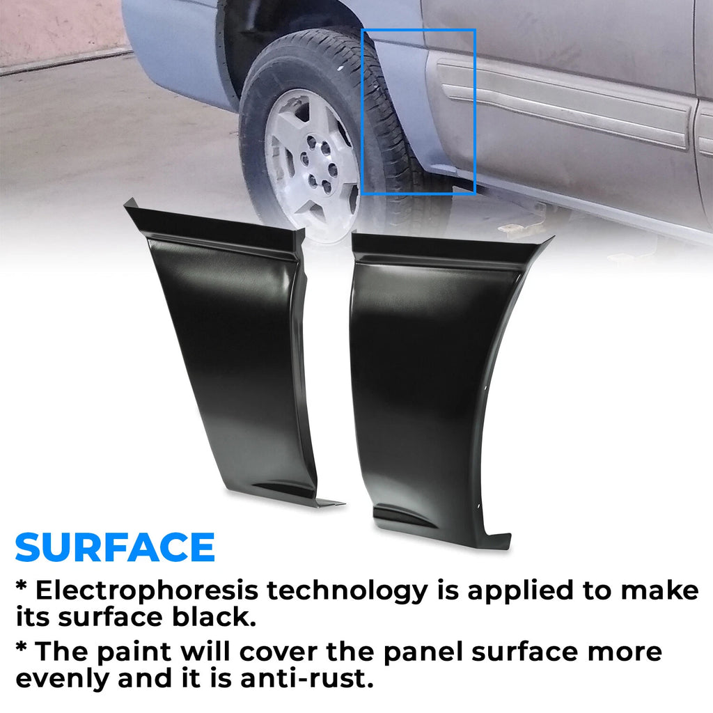 Quarter Repair Panel Set for Chevrolet Suburban Yukon Avalanche (2000–2006)