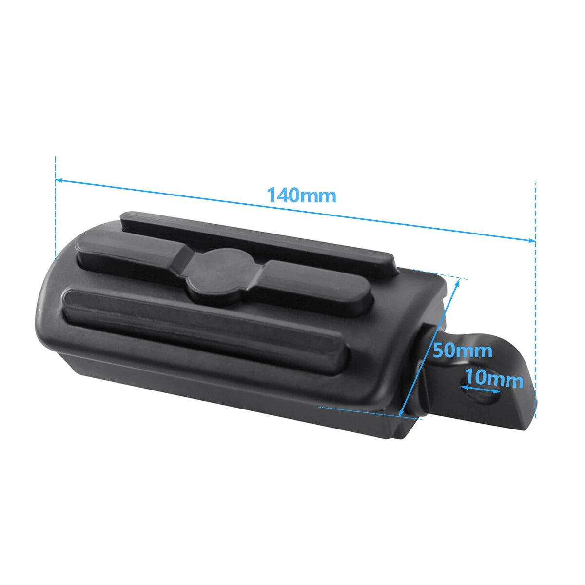 10mm Footpeg Male Mount for Harley Electra Glide, Road King