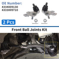 2X Front Lower Ball Joints for Toyota Avalon (2005–2018) No. 4334009130/4333009710