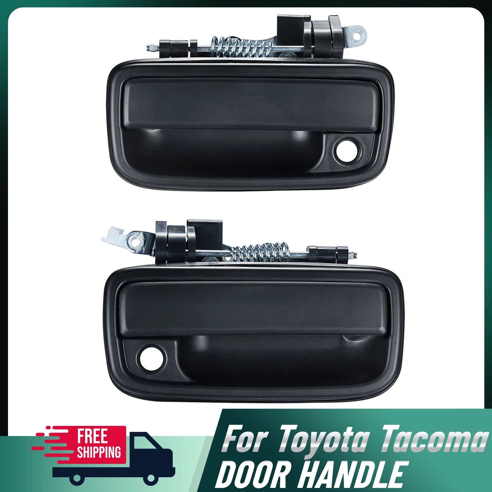 Exterior Front Driver & Passenger Door Handle for Toyota Tacoma (1995–2004)