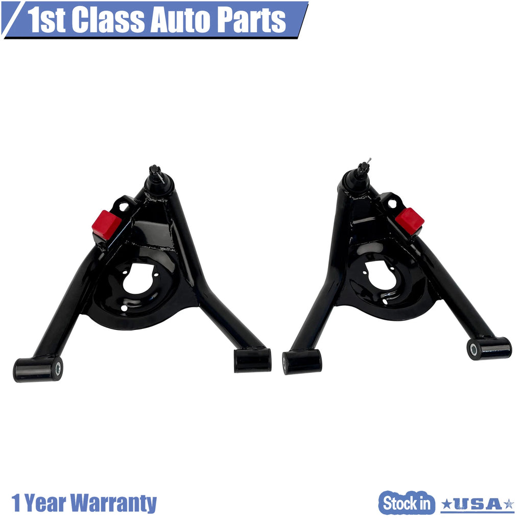 Set of 2 Lower Tubular Control Arms for Chevrolet (1970–1981)