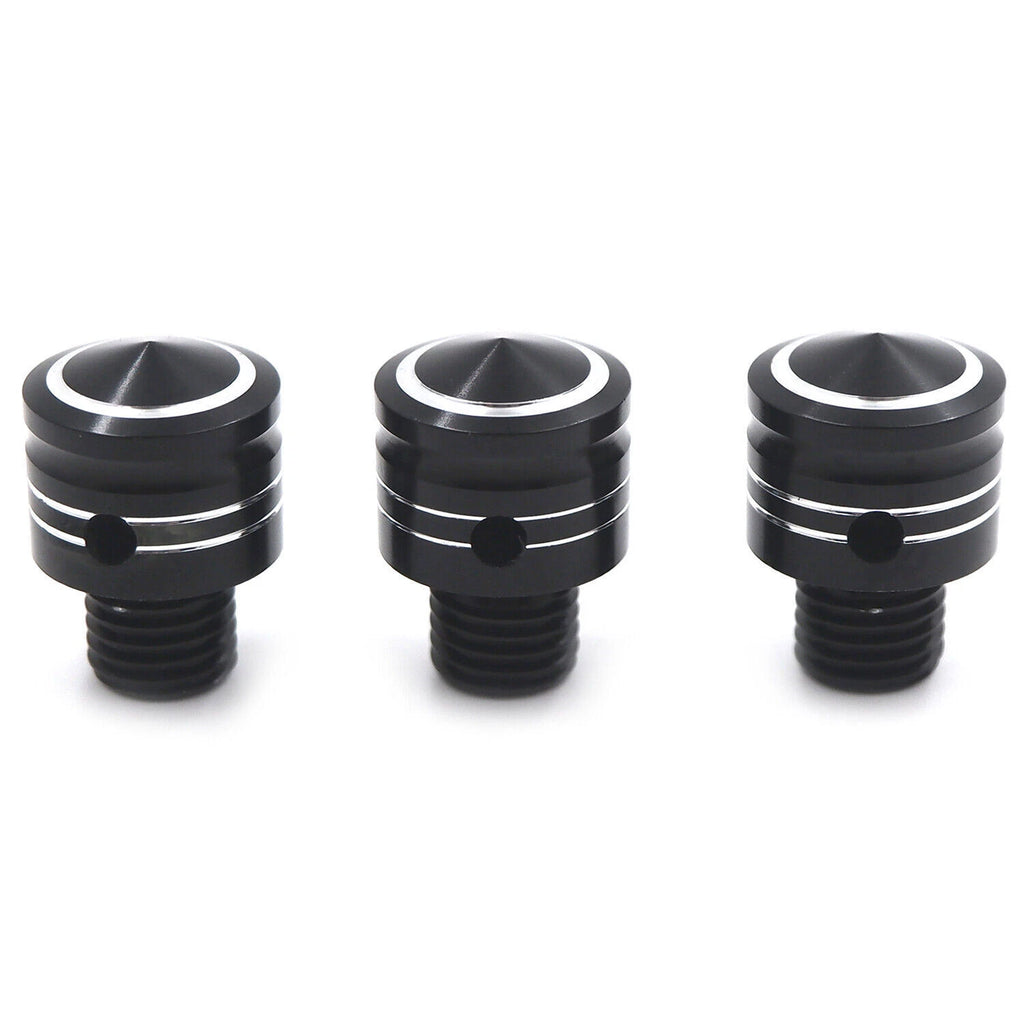 M10X1.25 CNC Anodized Motorcycle Mirror Hole Plugs (Universal)