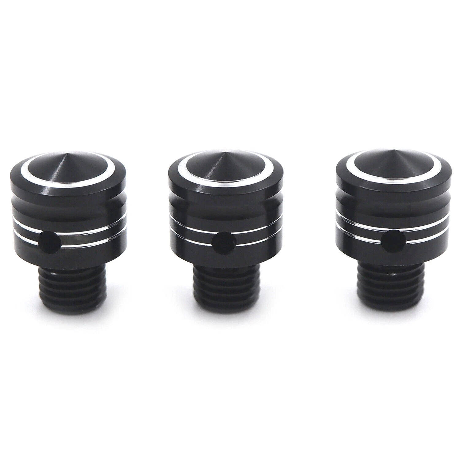 M10X1.25 CNC Anodized Motorcycle Mirror Hole Plugs (Universal)