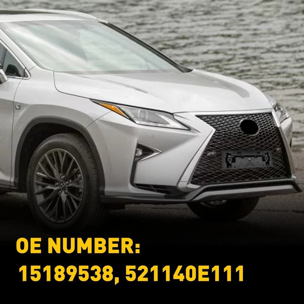 Front License Plate Frame for Lexus RX350/RX450h (2016–2019) Black
