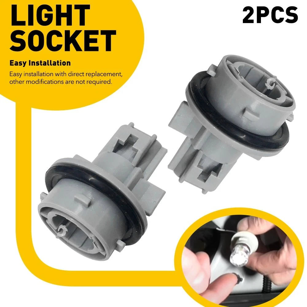 Set of 2 Front Turn Signal Lamp Socket Assy for Toyota Scion TC (1992–2016)