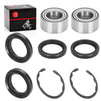 Front Wheel Bearings Seals Kit / Kawasaki Bayou 300 400 (1987–1998)