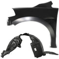 Front Driver Fender Kit for Nissan Versa (2007–2012) Primed