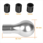 J2 Spherical Teardrop Aluminum Shift Knob for Universal 6-Speed Manual