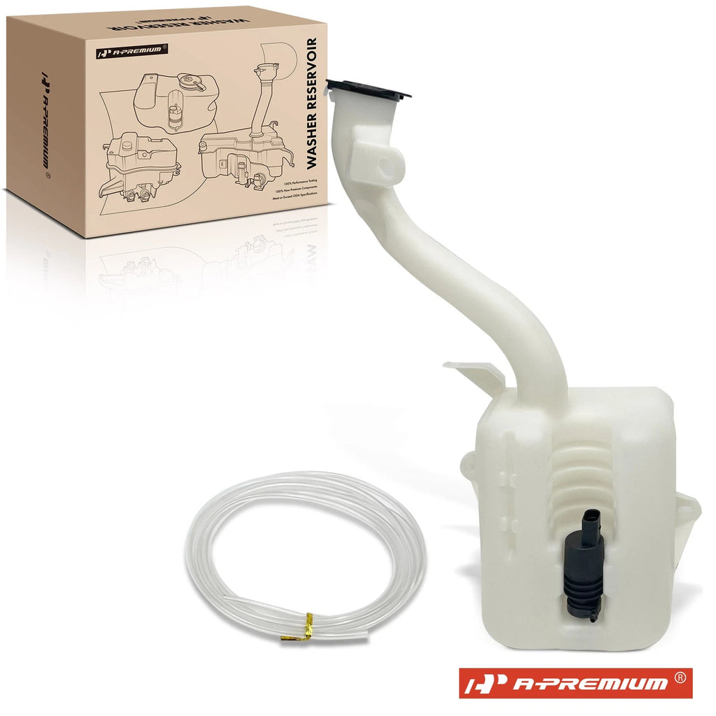 Windshield Washer Reservoir with Cap & Pump for Ford Focus (2008–2011)