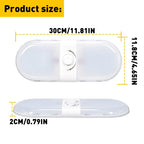 Dimmable 700LM 3 Color LED Ceiling Dome Lamp for RV Camper (12V 24V)
