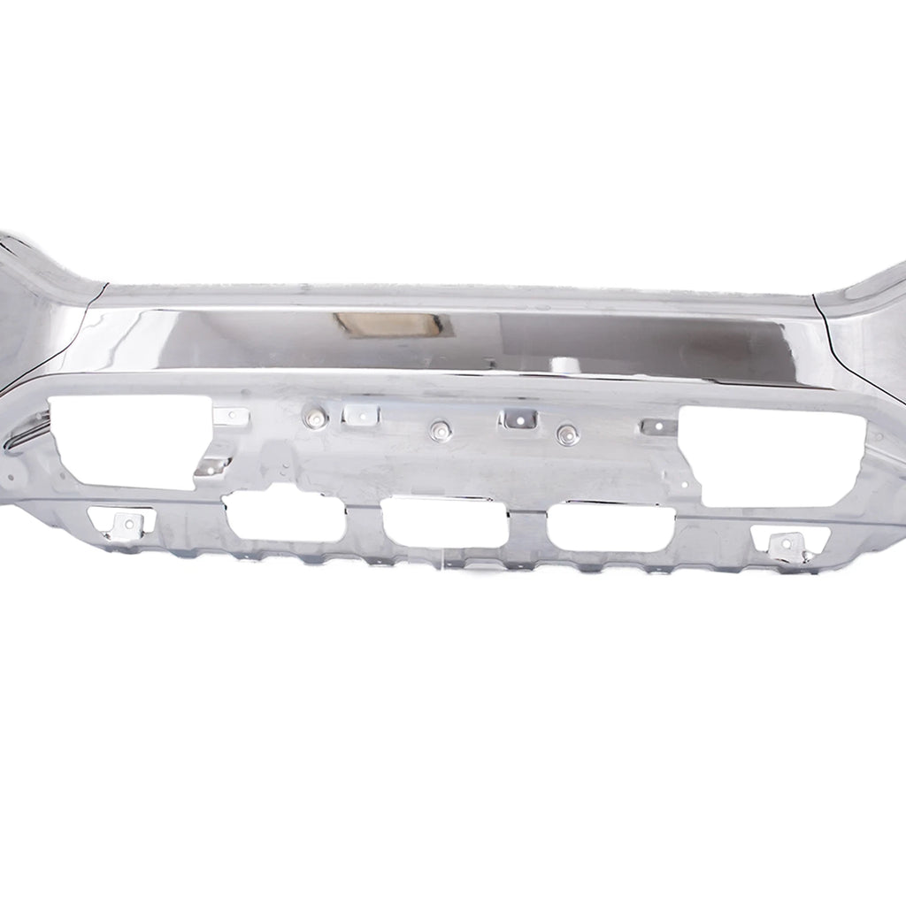 Front Bumper for GMC Sierra 1500 (2016–2018) Chrome with Fog Light Holes