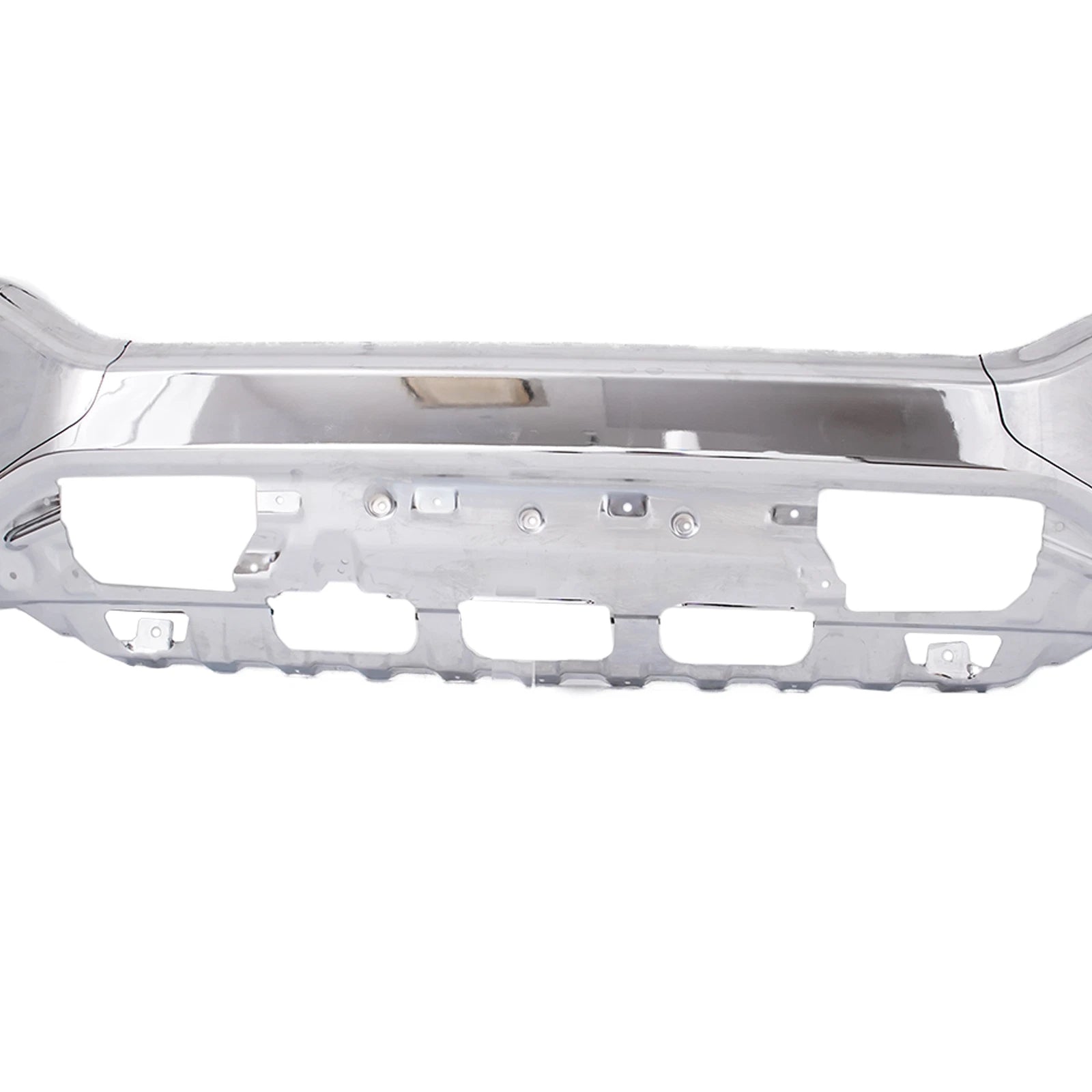 Front Bumper for GMC Sierra 1500 (2016–2018) Chrome with Fog Light Holes
