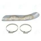 Muffler Pipe Curved Heat Shield for Yamaha Raider/V Star/Roadliner (2008–2019)