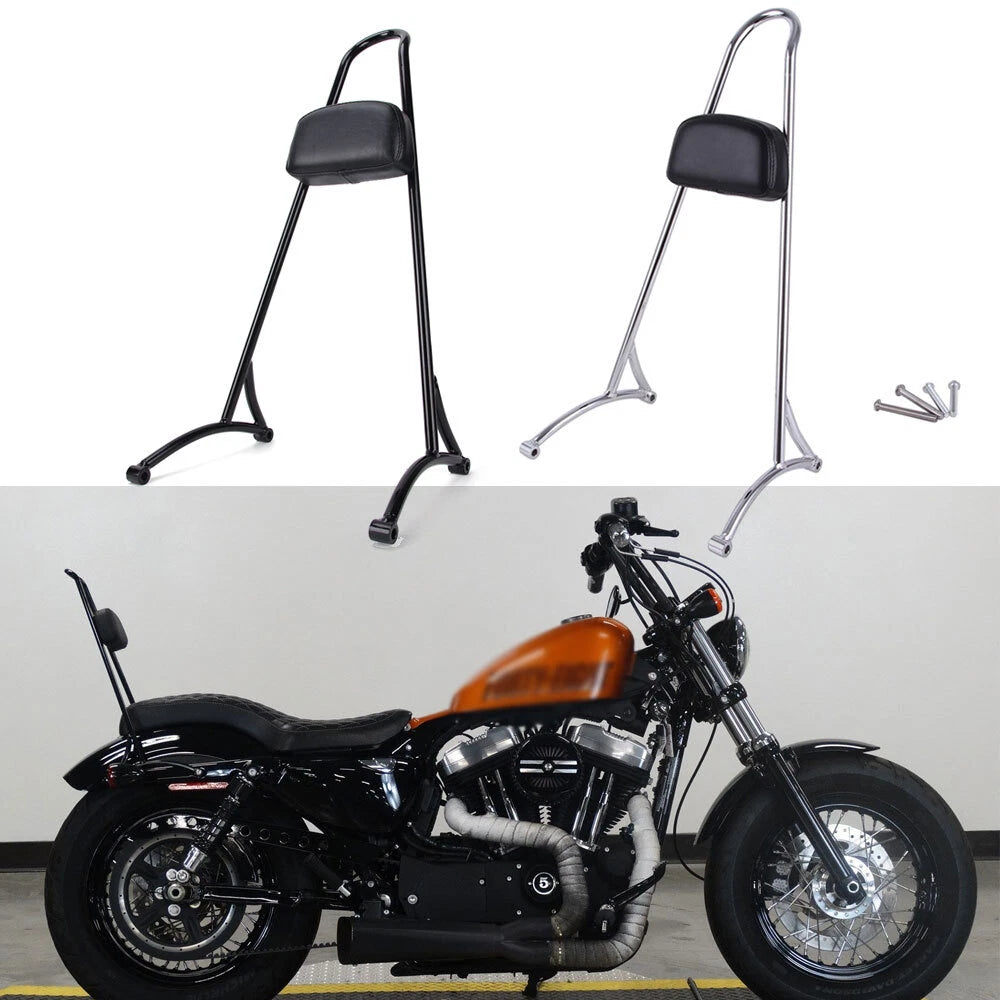 Sissy Bar Backrest for Harley Iron Sportster XL 883 1200 48 72 (2004–2023)