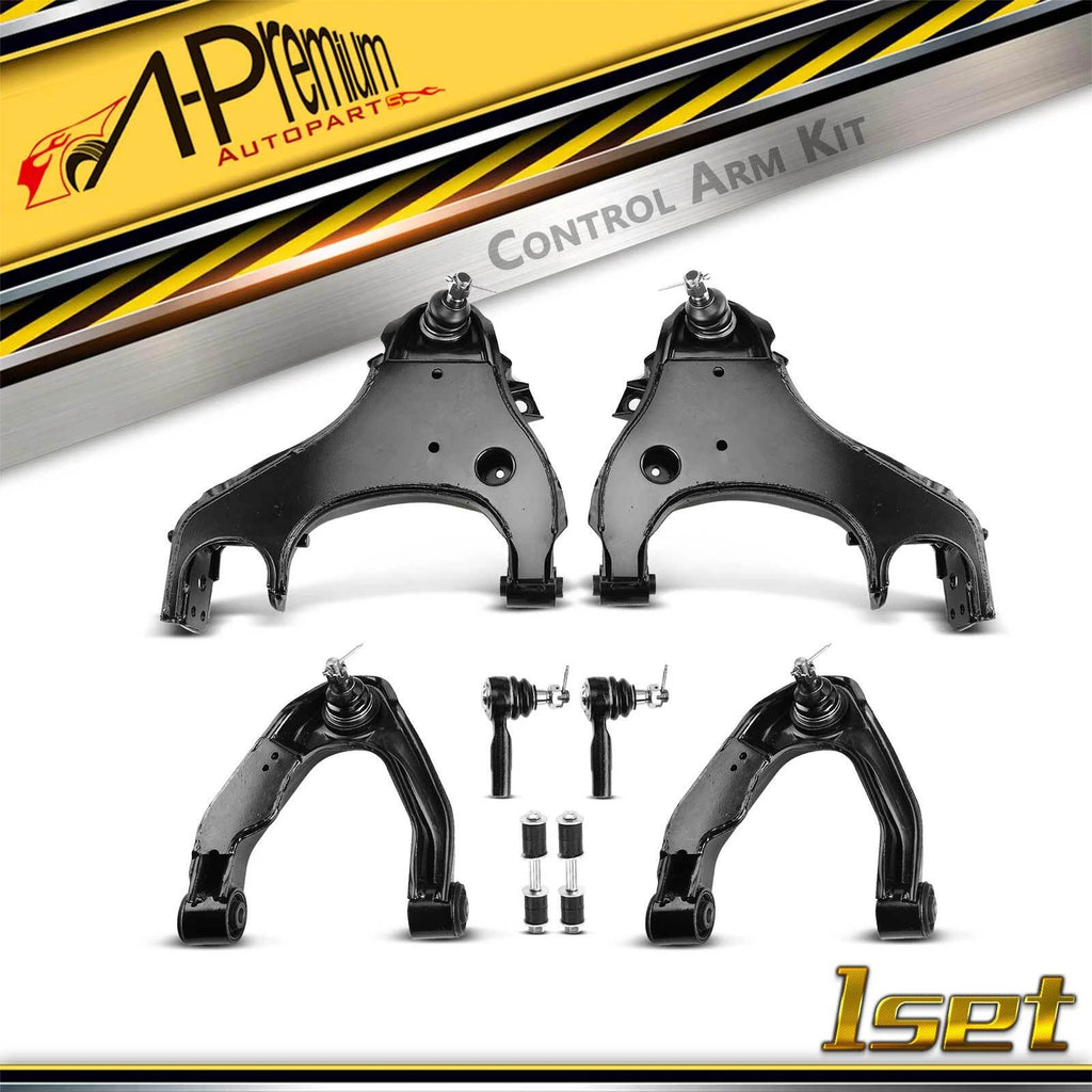 Set of 8 Front Control Arm Ball Joints & Sway Bars for Nissan Xterra (2000–2004)