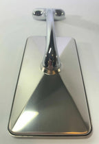 Universal Rectangle Peep Mirror Stainless Steel for Ford Dodge Chevy Mopar