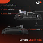 Rear Left Black Exterior Door Handle for Kia Rio Rio5 (2006–2011)