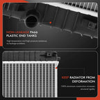 Radiator & A/C Condenser Cooling Kit for Chevrolet Pontiac (2002–2005)