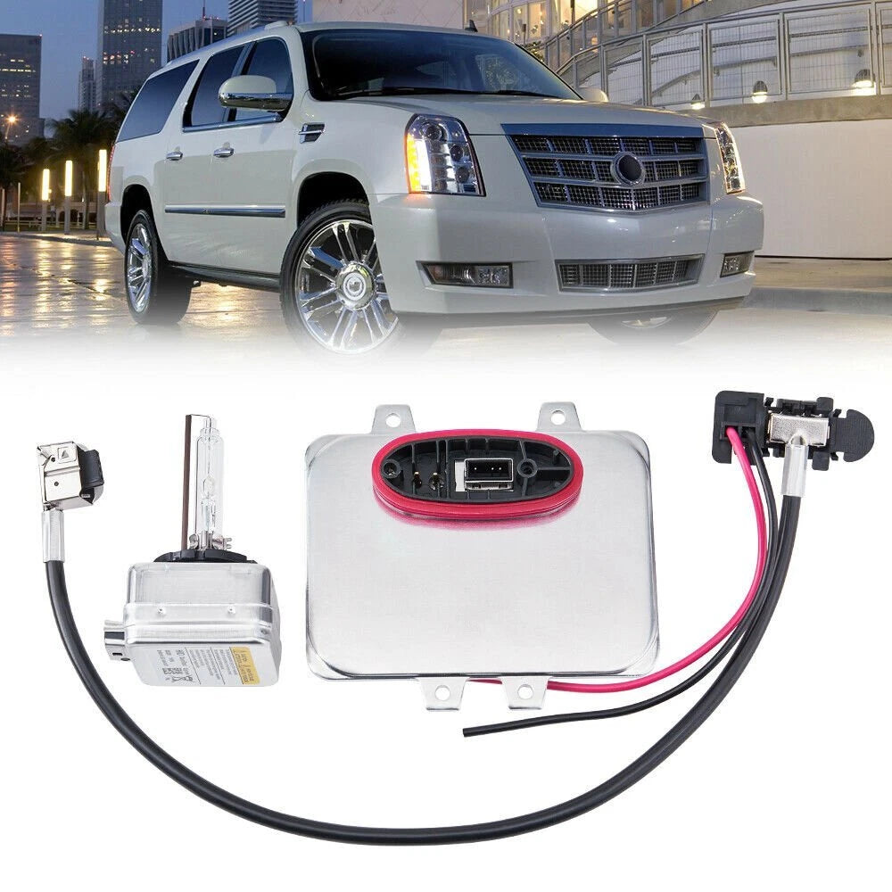 Xenon HID Headlight Ballast & D1S Bulb for Cadillac Escalade (2007–2014)
