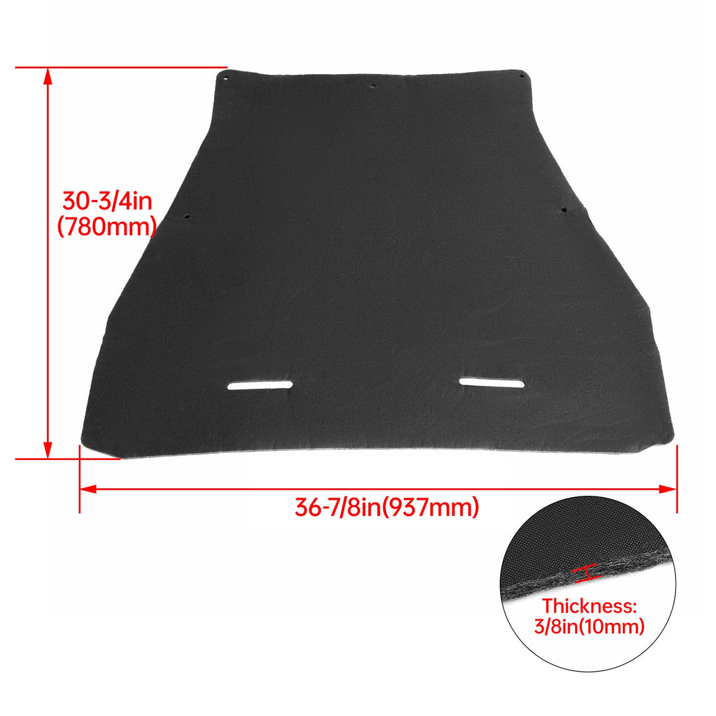 Hood Insulation Pad with Clips for Ford Ranger (2006–2012)