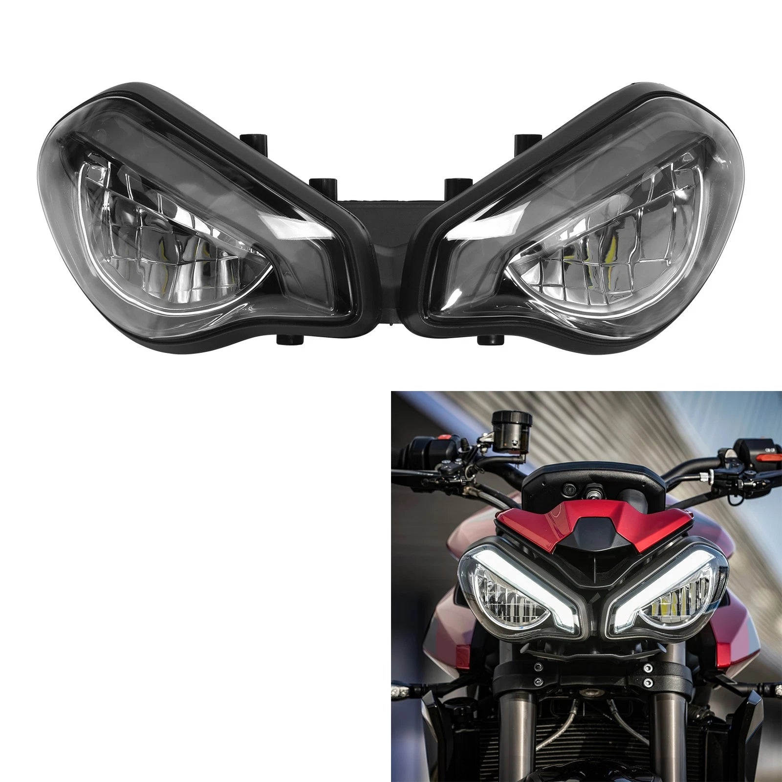 Headlight for Triumph Speed Triple 1200RS (2021–2024), Street Triple 765R/RS (2023–2024)