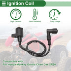 Ignition Coil for Honda Monkey Gorilla Chari Dax XR50 (Year Unknown)