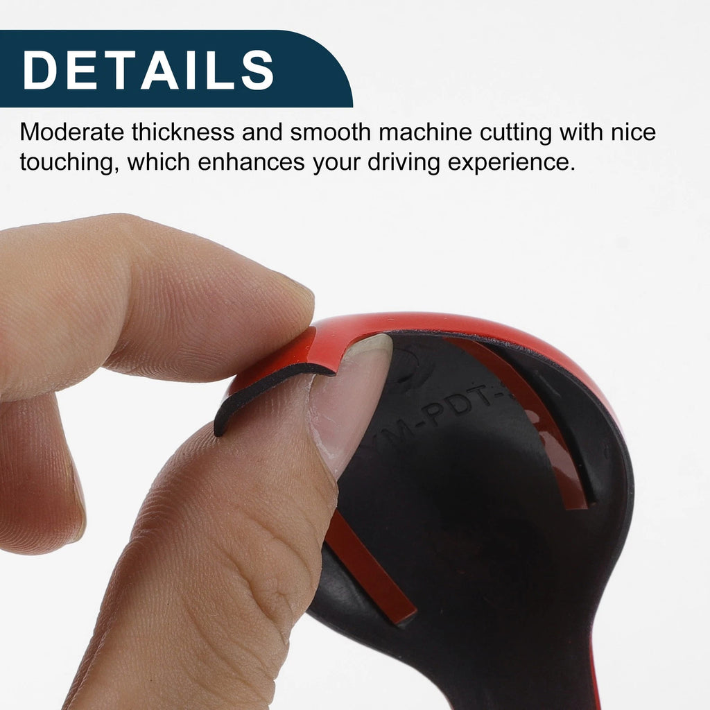 Gear Shift Knob Decorator Cover for Ford Mustang (2015–2023) Red