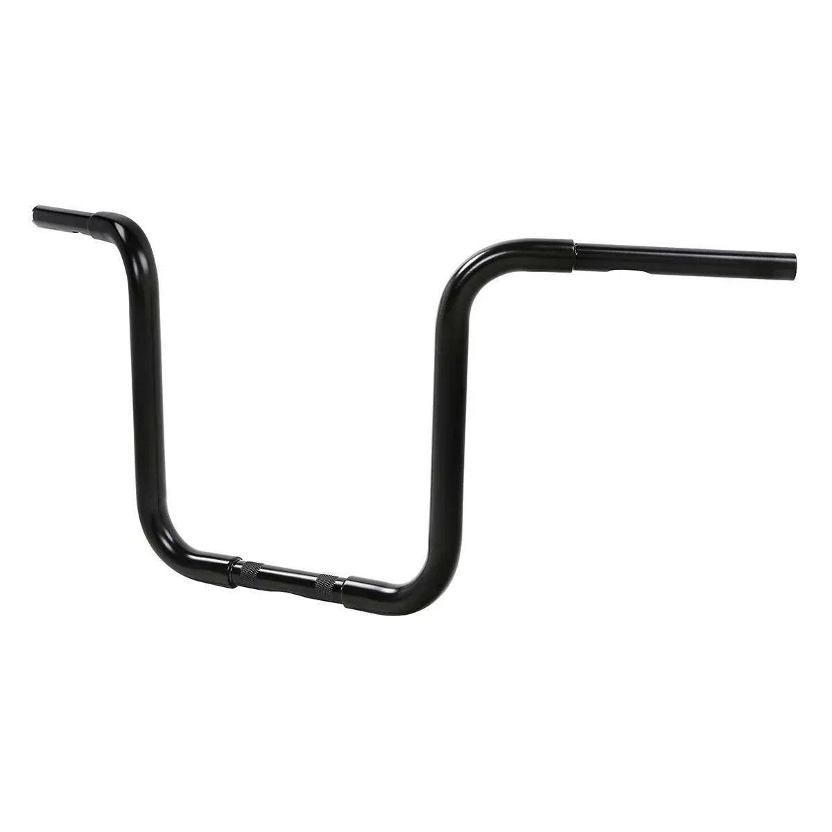 14" Black Rise 1-1/4" Hanger Handlebar for Harley FLST FXST Sportster XL 883