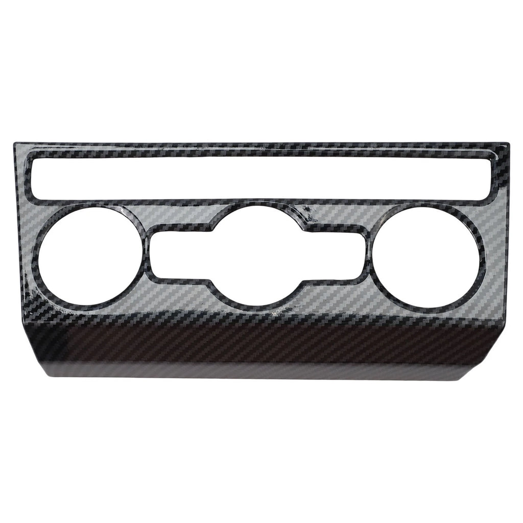 Air Conditioning Knob Trim Cover for T Roc (2018–2023) Black Carbon Fiber