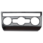 Air Conditioning Knob Trim Cover for T Roc (2018–2023) Black Carbon Fiber