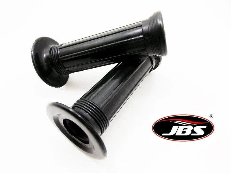 Black Hand Grip Set for Suzuki TC100 (1978-1979) - Left & Right Pair