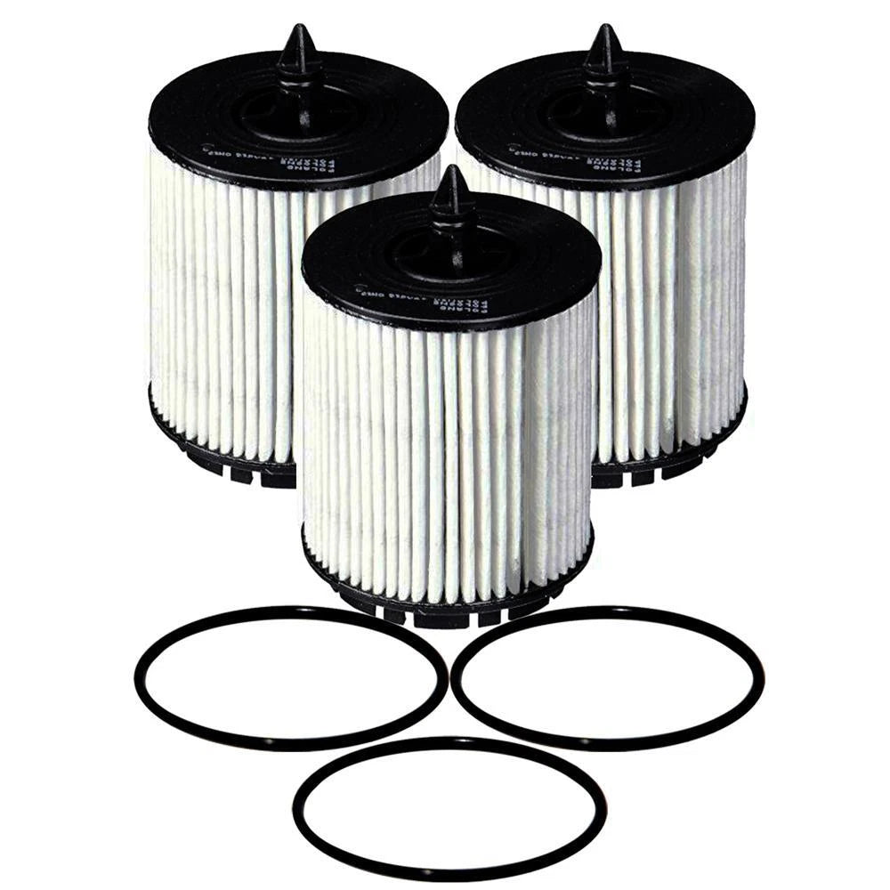 Set of 3 Wix 57082XP Engine Oil Filters for (Metal Free)