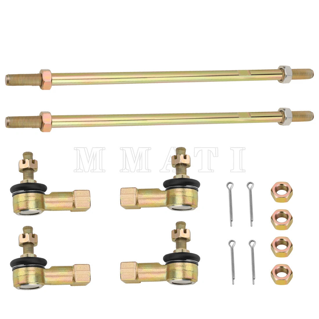 2 Tie Rod Ends Set Left for Honda TRX400X (2009–2014) 53157-HN1-601