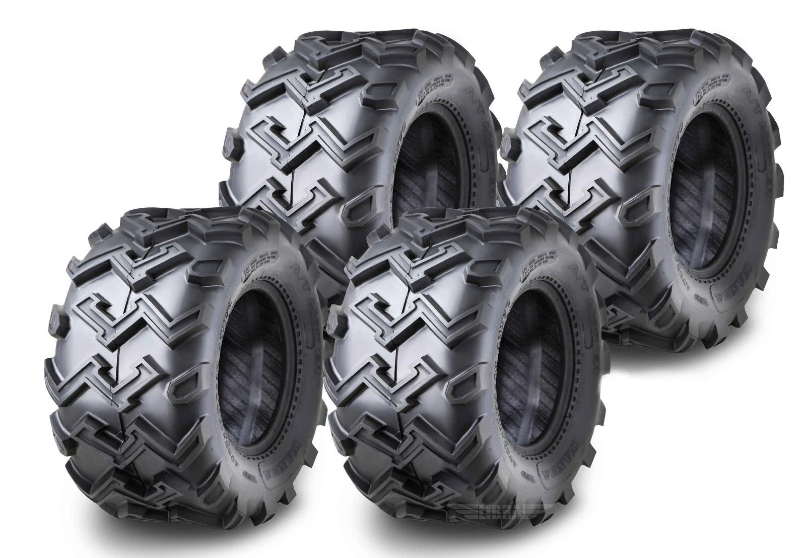 Set of 4 WANDA 22x11-10 UTV ATV Tires 22x11.00-10 6PR -10110