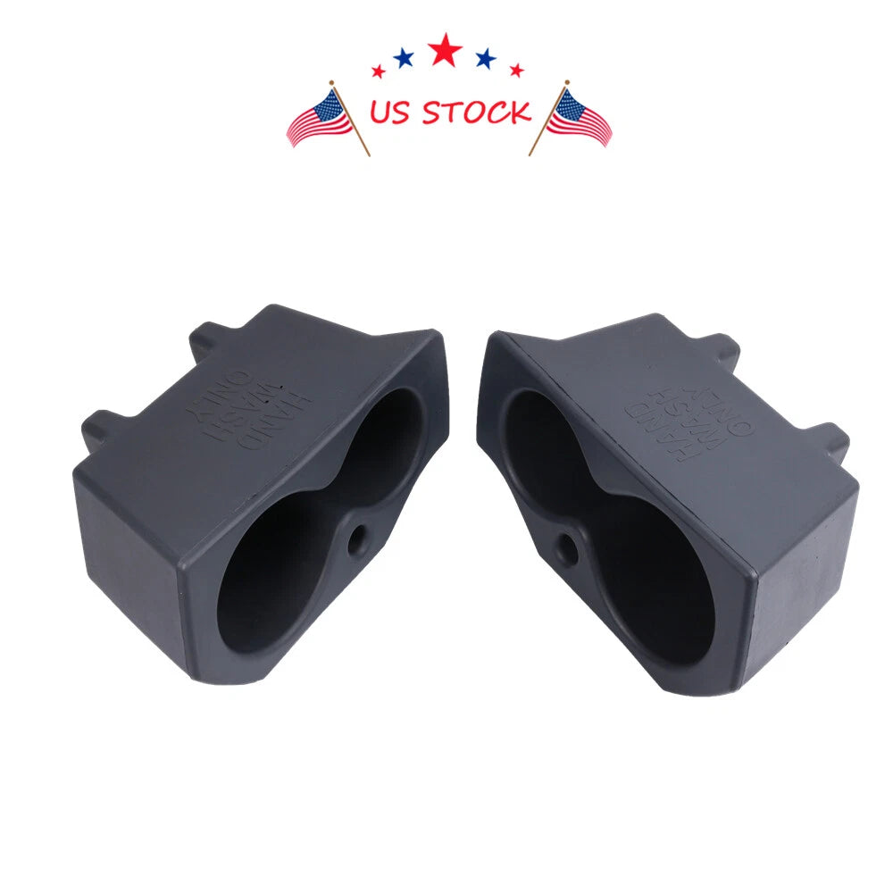 Set of 2 Cup Holder Foam Inserts for Dodge Ram 1500 2500 3500 (2009-2018)
