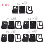 Set of 5 Fuel Pump Diaphragm Rebuild Kit for B & Stratton (393397, 401400)