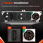 Heater A/C Climate Control Module for Honda Accord Odyssey (1998-2004)