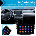 Android 13 CarPlay Stereo for Toyota RAV4 (2007–2013) 9'' Head Unit