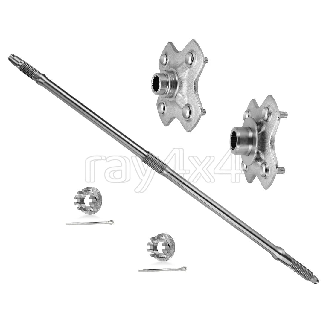 Rear Wheel Axle & Hubs for Honda TRX500 FA Foreman Rubicon (2012–2014)