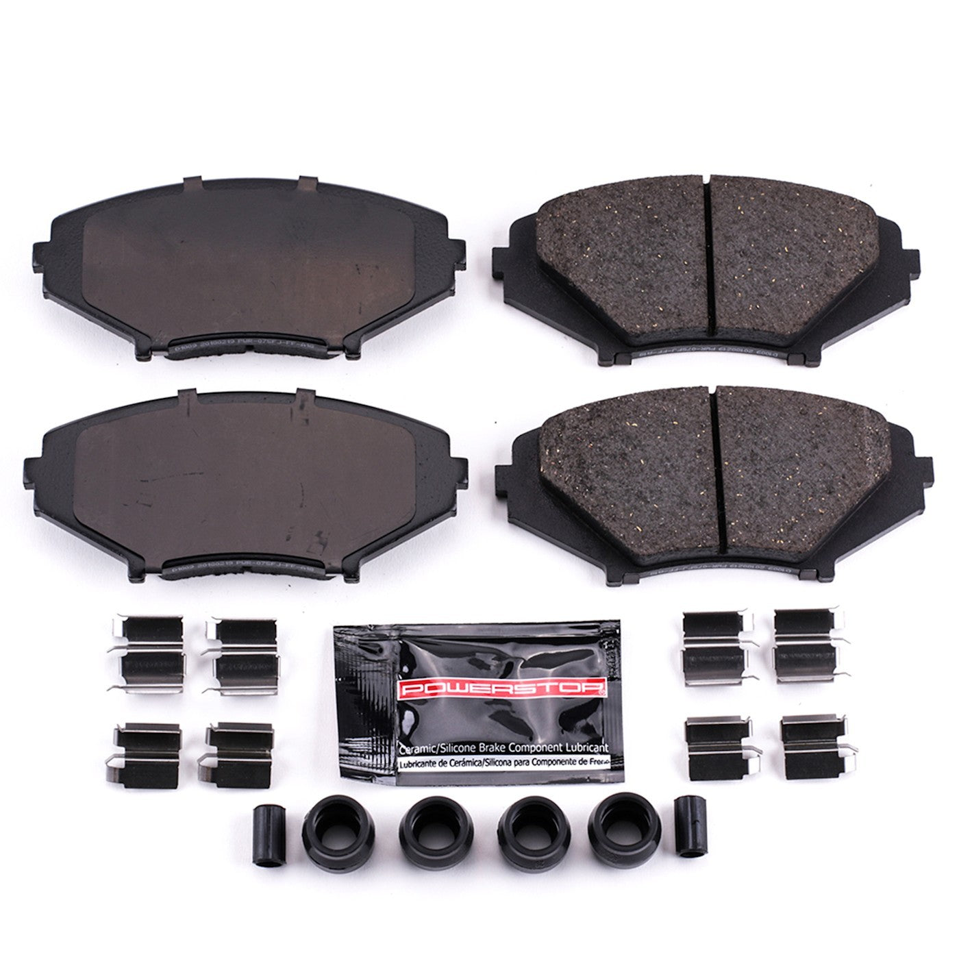 Set of 4 Powerstop Z23 Brake Pads for Mazda RX-8 (2004–2011)