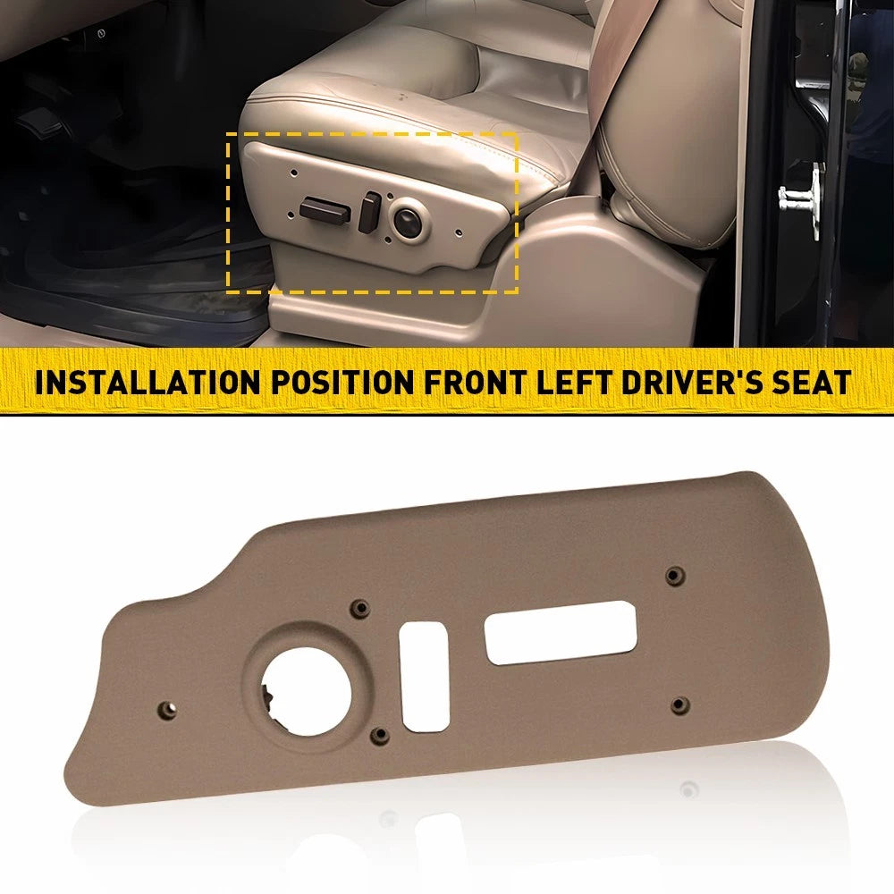 Front Left Seat Control Switch Bezel Cover for Avalanche/Suburban 1500 2500 (2003–2006)