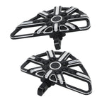 Wide Adjustable Foot Pegs for Harley Road Glide FLTR/FLTRX/Ultra (2015–2023)