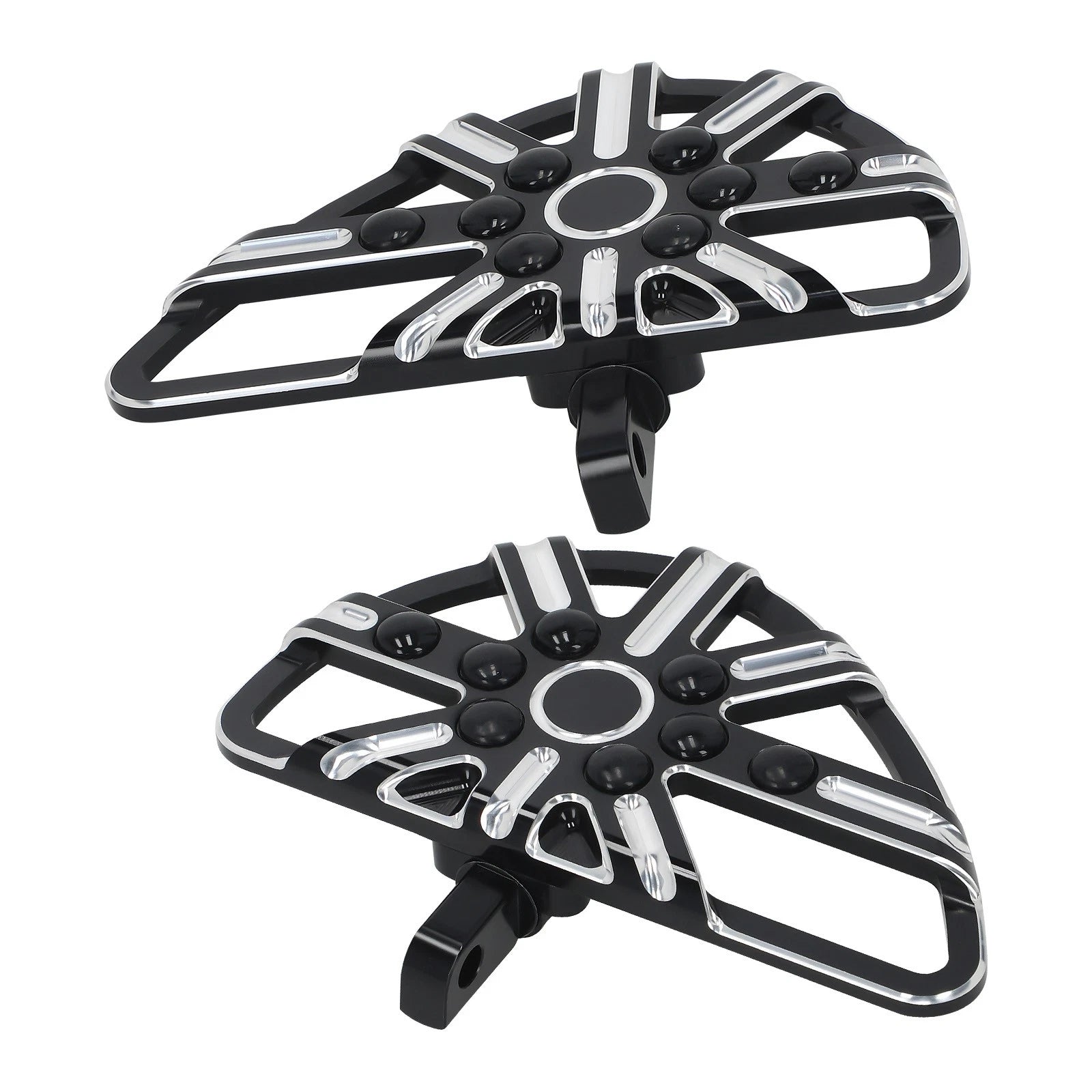 Wide Adjustable Foot Pegs for Harley Road Glide FLTR/FLTRX/Ultra (2015–2023)