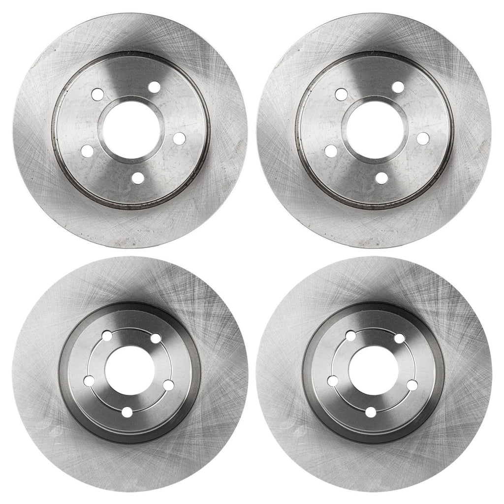 Front and Rear Disc Brake Rotors for Ford Focus (2013–2018)