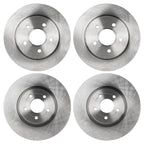 Front and Rear Disc Brake Rotors for Ford Focus (2013–2018)